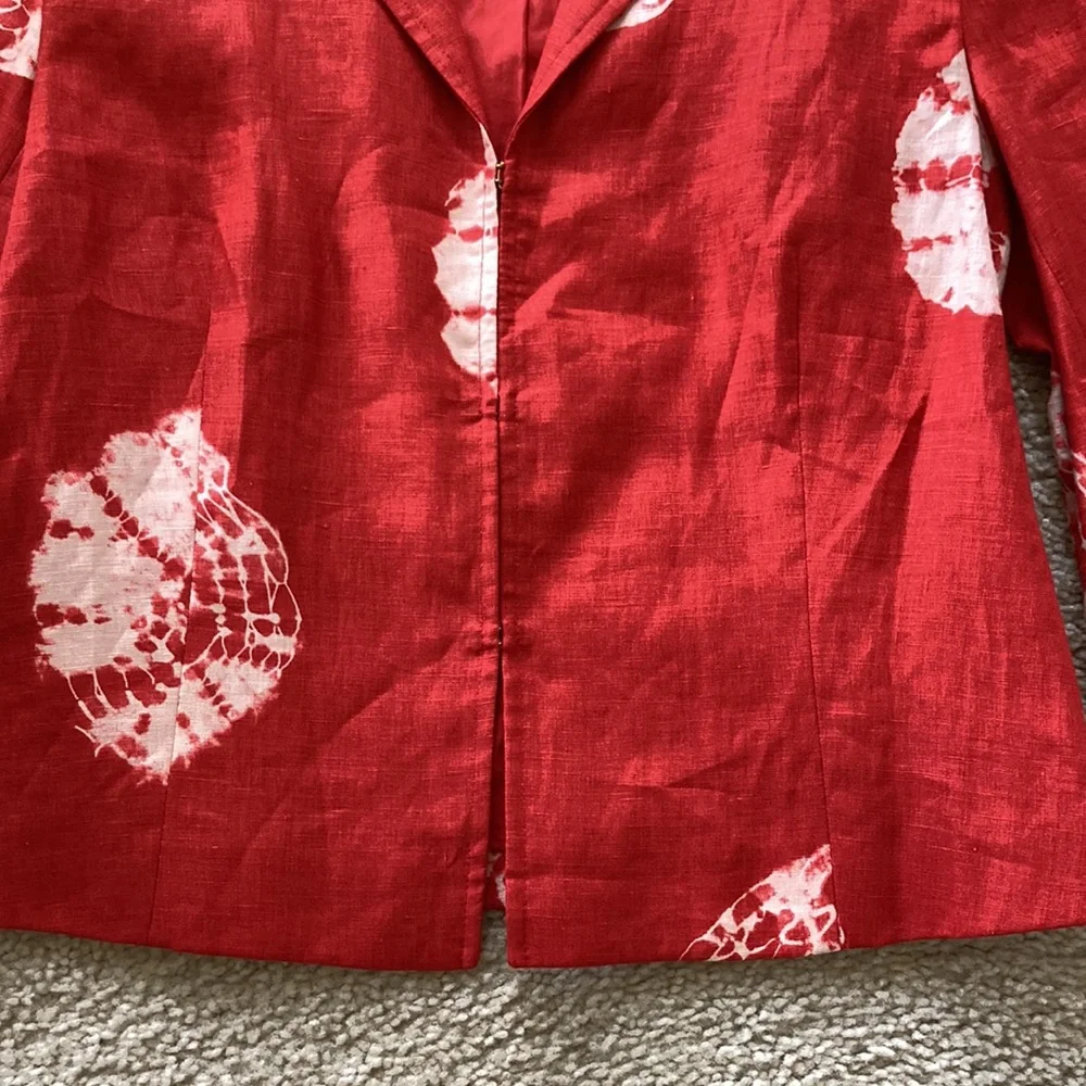 Lafayette 148 New York Tie Dye Jacket - Picture 5 of 8